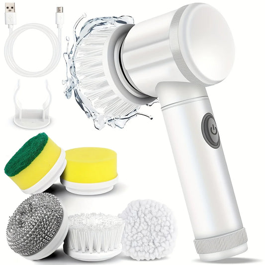 1 set 5 in 1 Electric Cleaning Brush